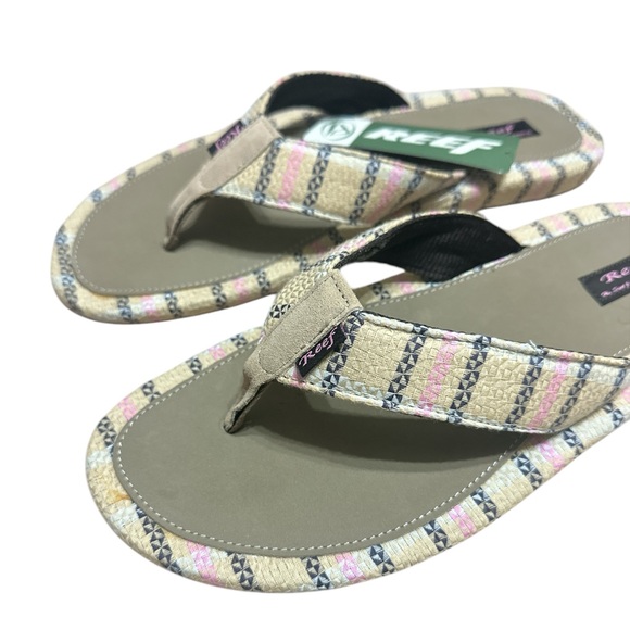 Reef pimp 3 PT men’s flip flops NWT size 12 main image 4